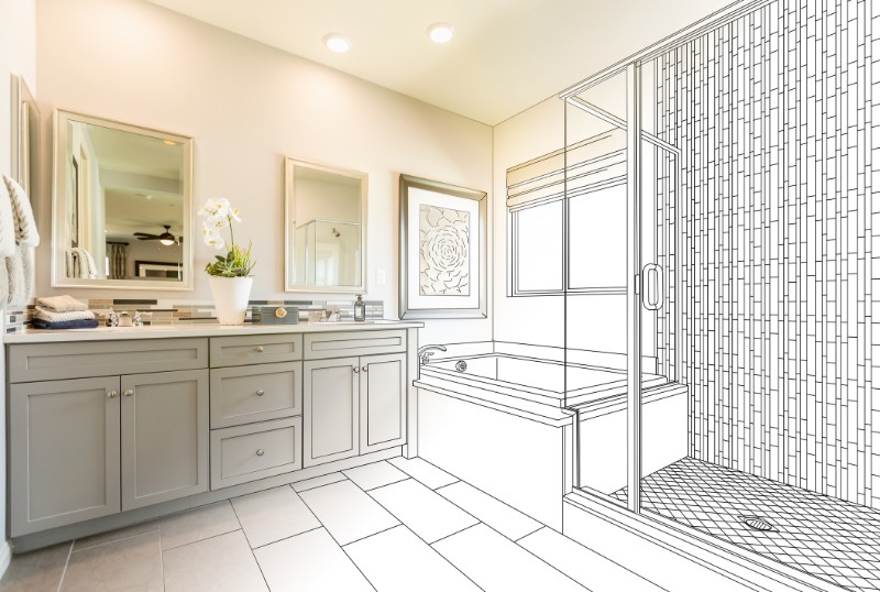 Bathroom interior